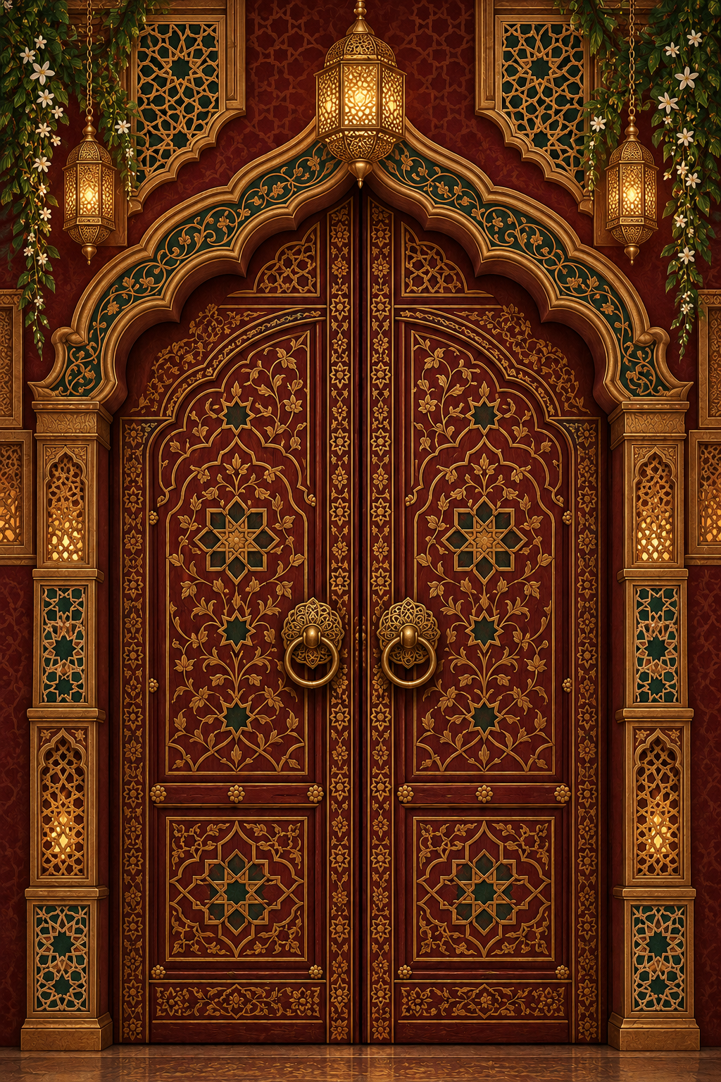 Royal Palace wedding invitation artwork
